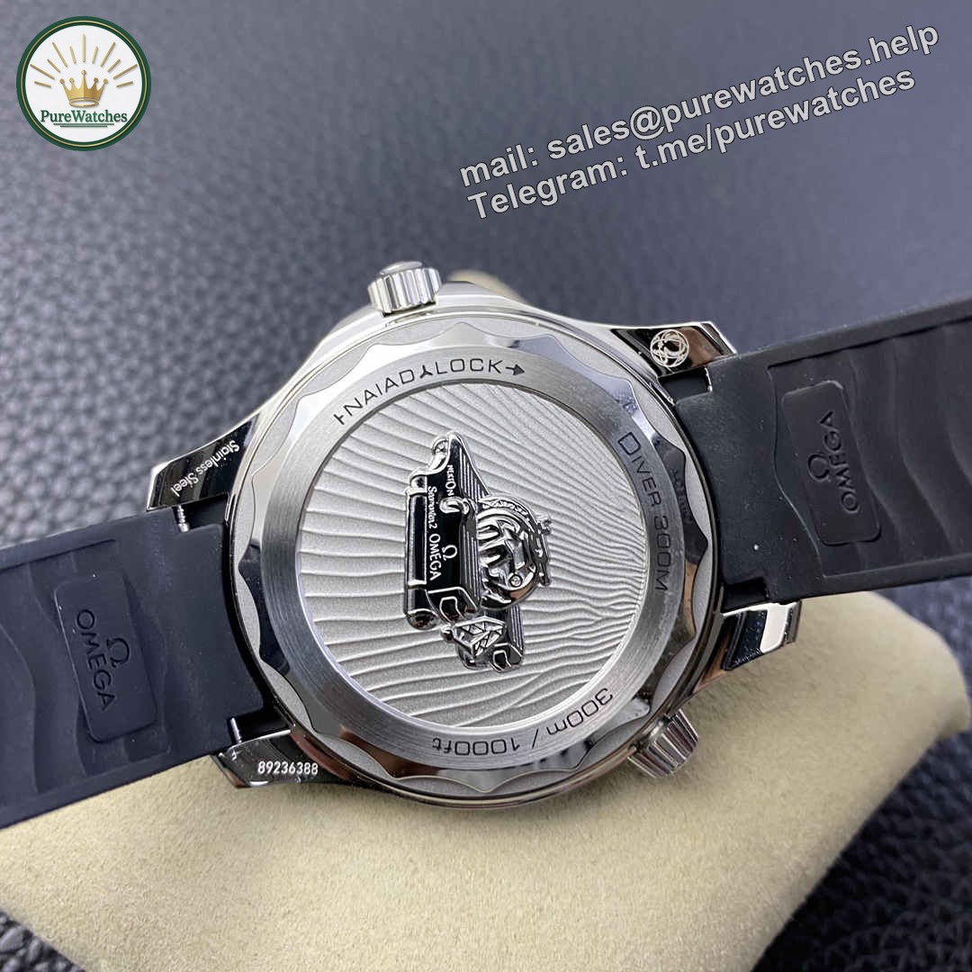 VSF Seamaster 300M Grey Dial Replica – 42mm Stainless Steel Diver Watch - Image 8