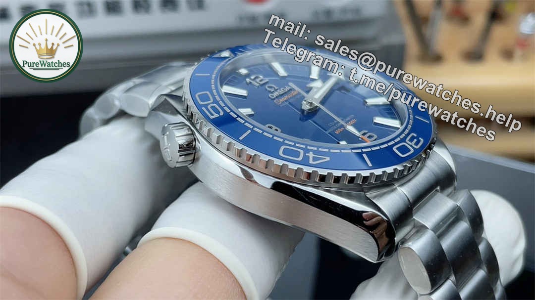 VSF Seamaster 600M Blue Replica – 43.5mm Stainless Steel Diver Watch - Image 5