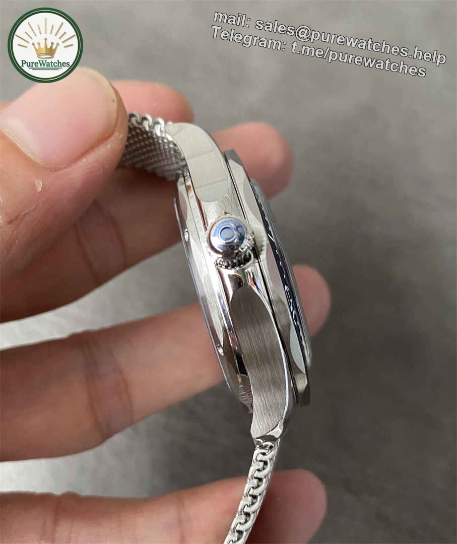 VSF Seamaster 60th Replica — Premium Blue Dial Bond Anniversary Diver Watch - Image 7