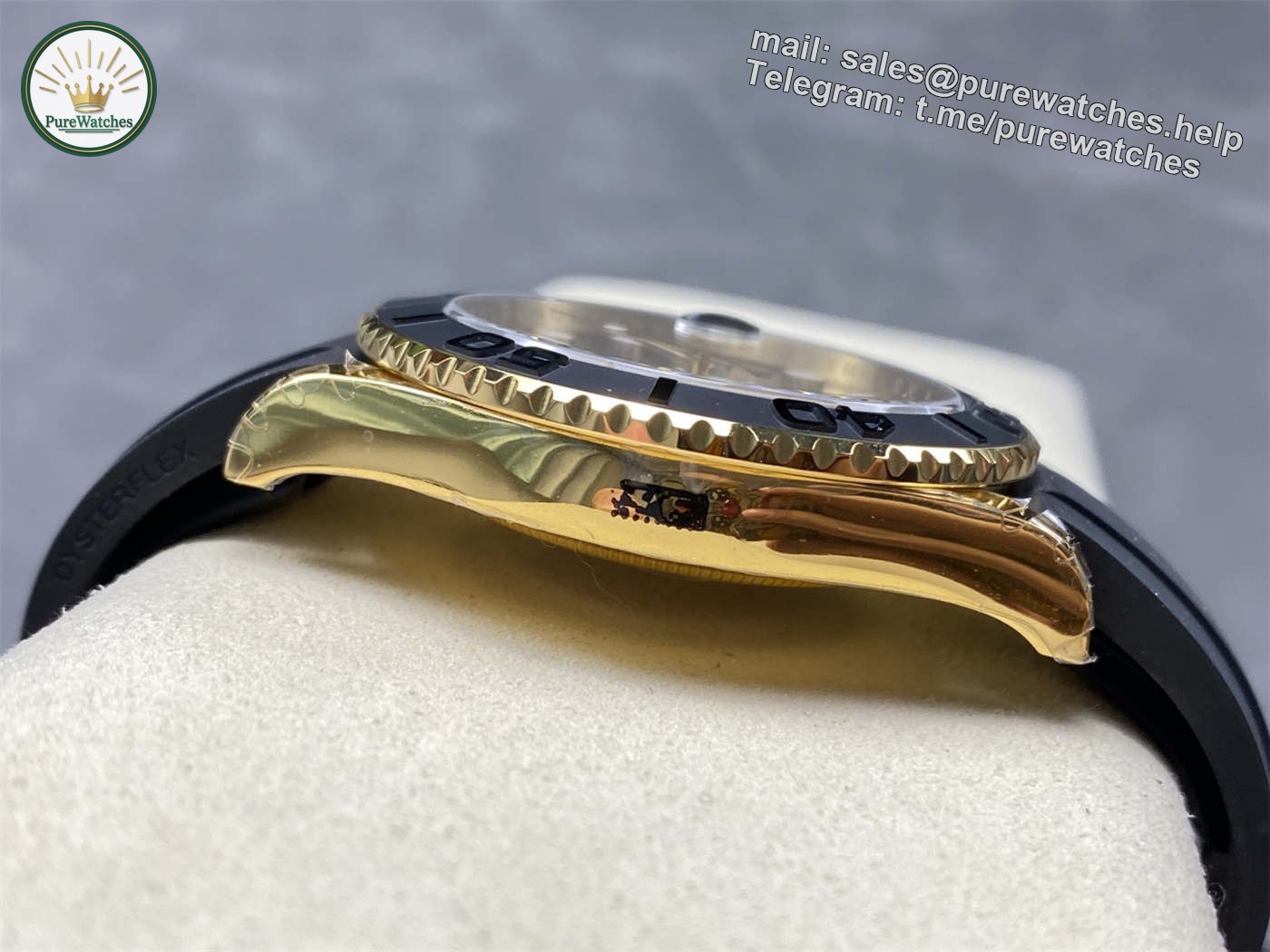 VSF Tungsten Gold Yacht-Master 42 Replica – 226658 Weighted (148g) - Image 7