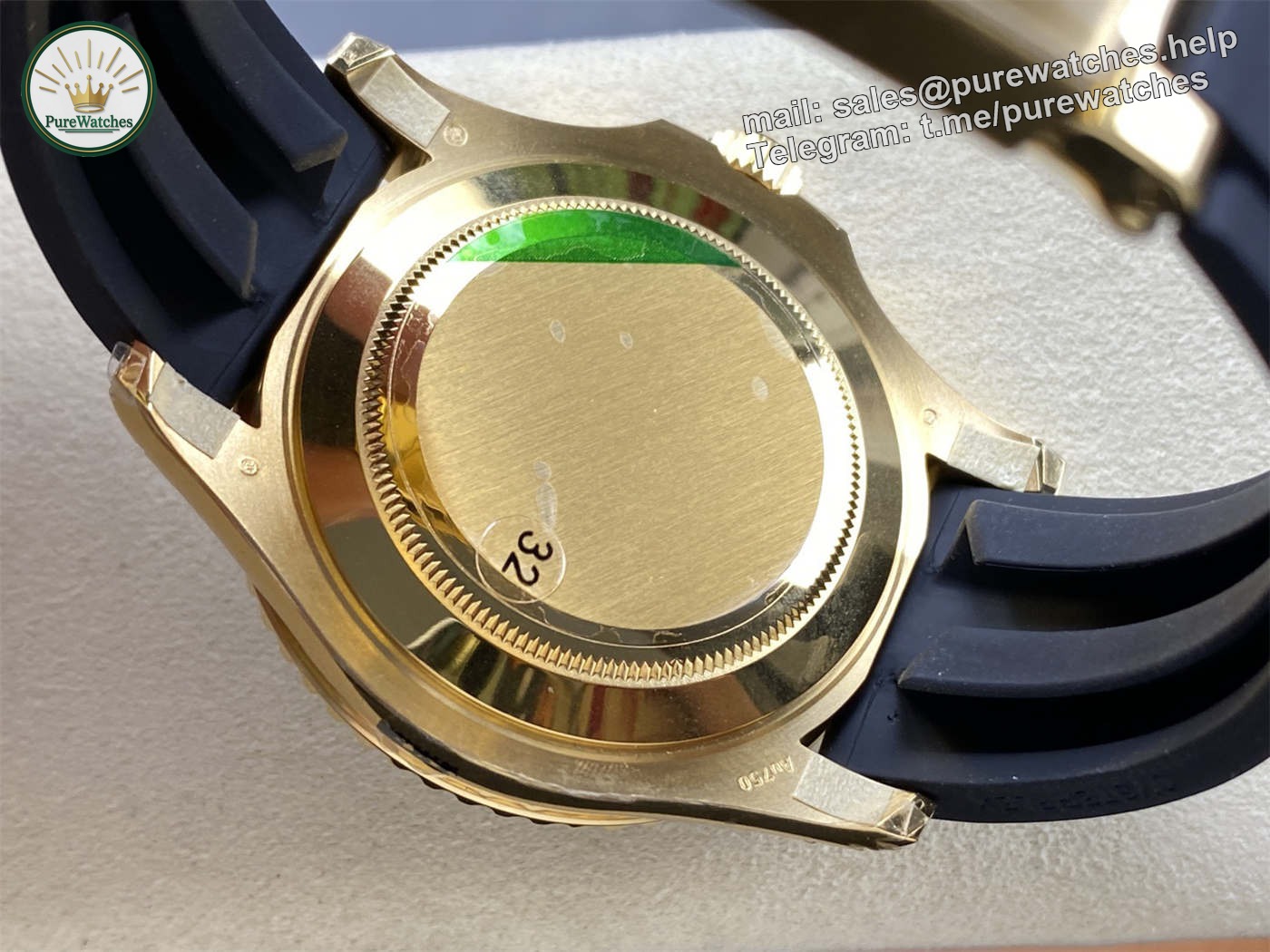VSF Tungsten Gold Yacht-Master 42 Replica – 226658 Weighted (148g) - Image 9