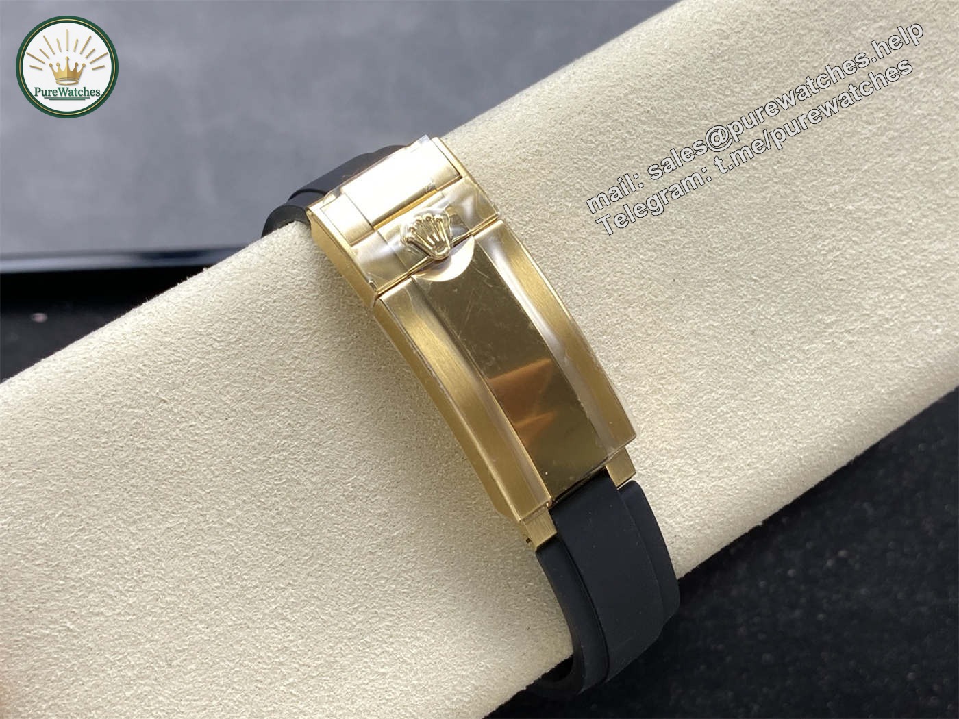 VSF Tungsten Gold Yacht-Master 42 Replica – 226658 Weighted (148g) - Image 6