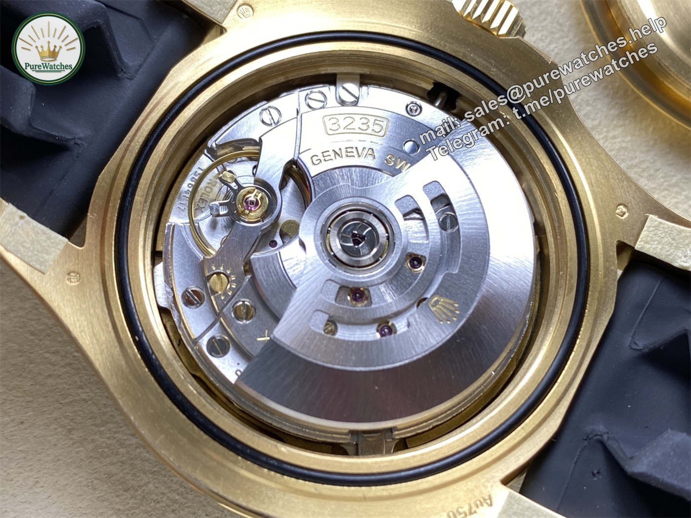 VSF Tungsten Gold Yacht-Master 42 Replica – 226658 Weighted (148g) - Image 5