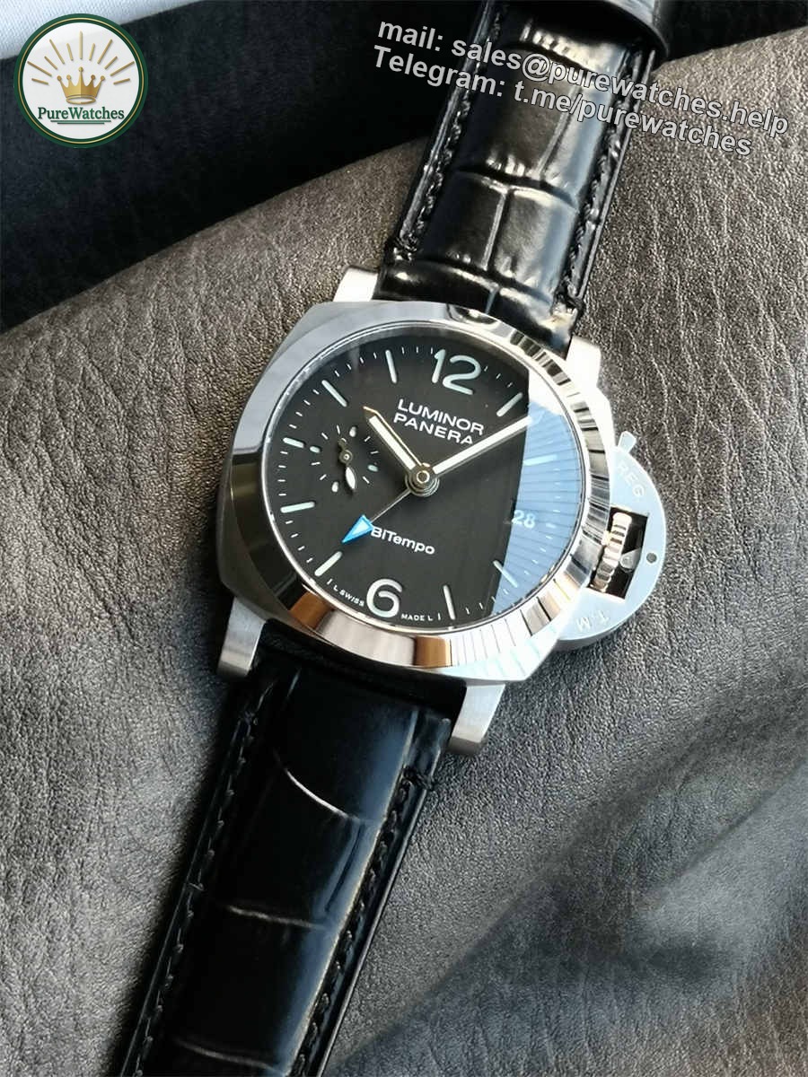 VSF Watches Panerai PAM01365 – 40mm Luminor Quaranta BiTempo Super Clone