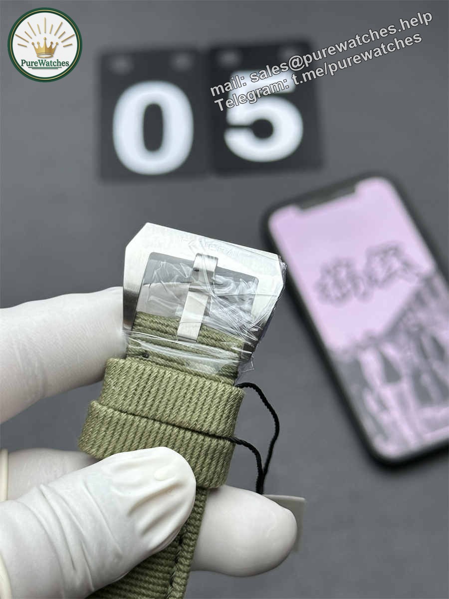 VSF Watches Panerai PAM1287 – 44mm Submersible eSteel Super Clone with Green Dial & P.900 Movement - Image 6