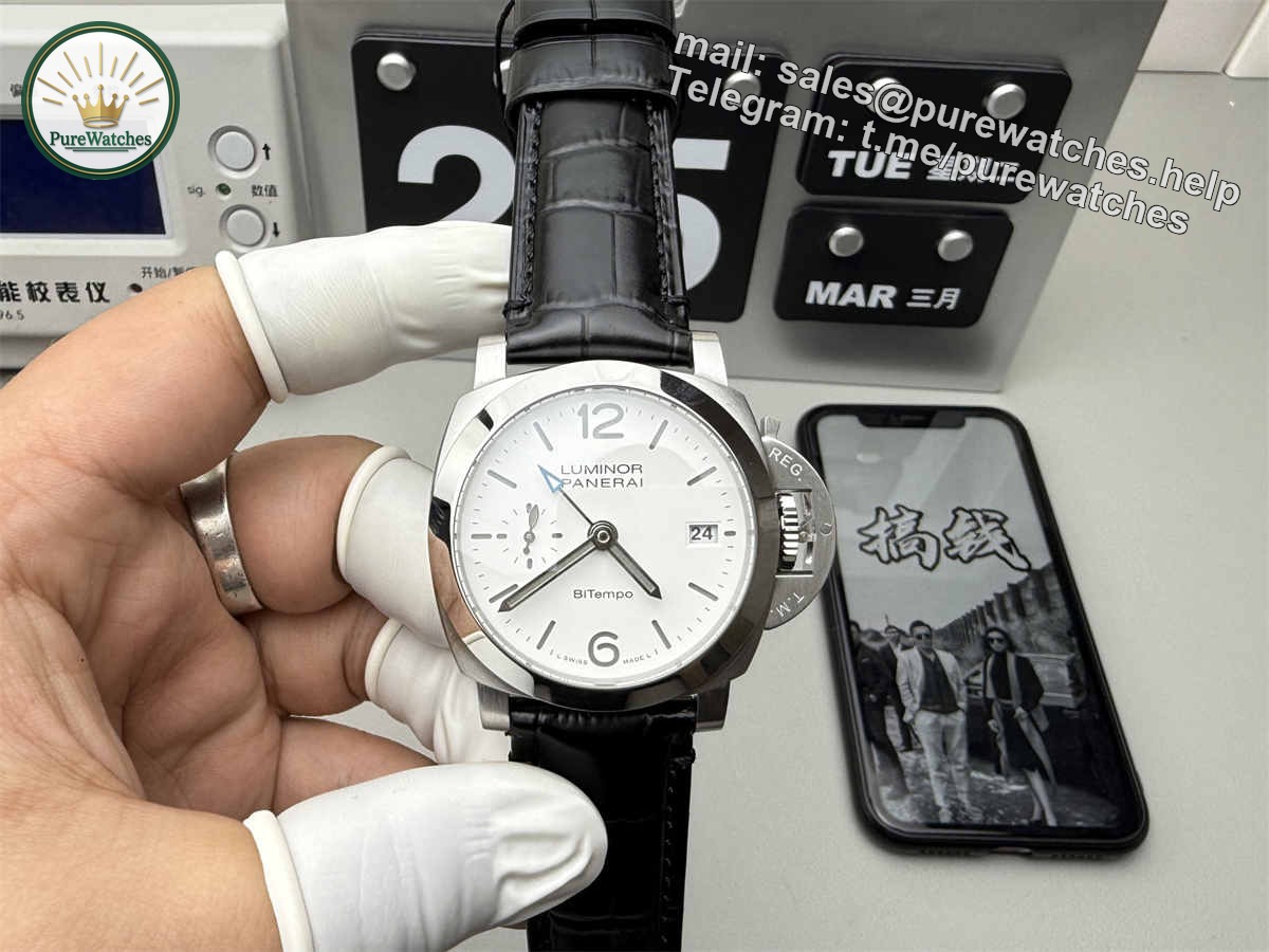 VSF Watches Panerai PAM1367 – 40mm Luminor BiTempo GMT Super Clone with P.900 Movement