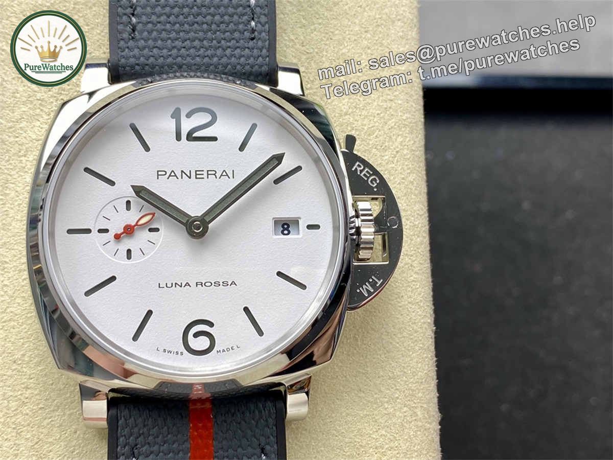 VSF Watches Panerai PAM1381 – Premium 42mm Luminor Due Luna Rossa Super Clone with P.900 Automatic Movement - Image 2