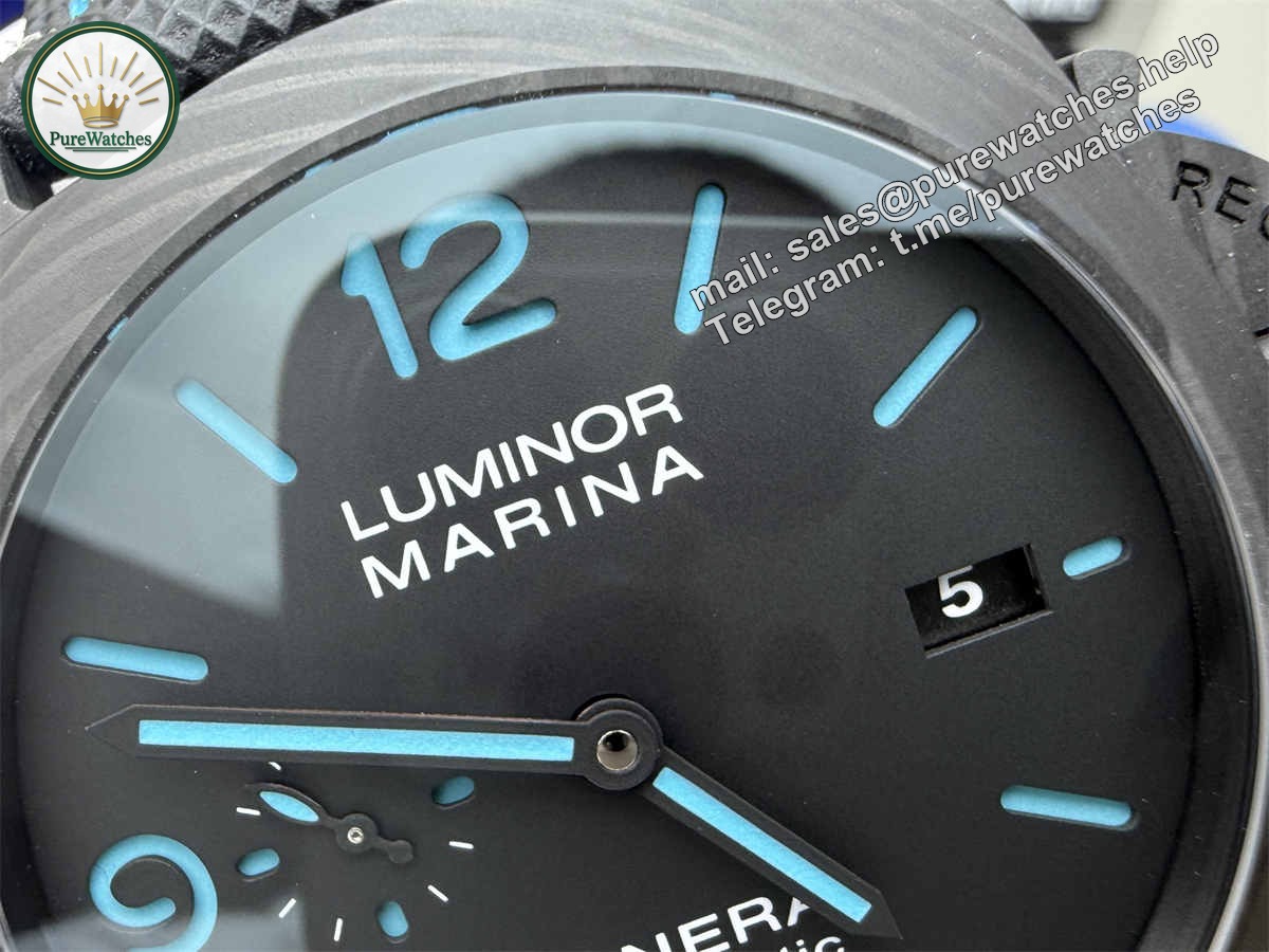 VSF Watches Panerai PAM1661 – 44mm Carbotech Luminor Marina Replica - Image 2