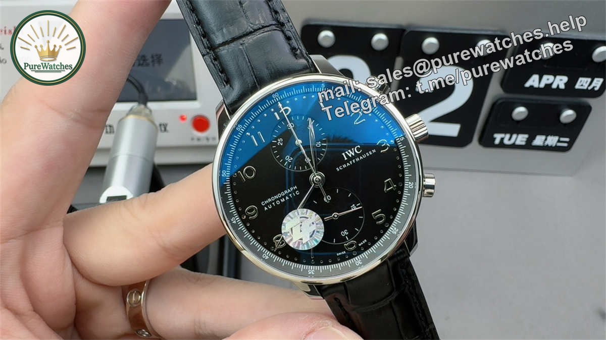 ZF Factory IWC Portuguese Chronograph – 1:1 Luxury Automatic Chronograph Replica - Image 3